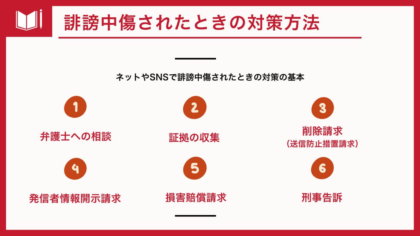 ネットやSNSで誹謗中傷されたときの対策方法とは？