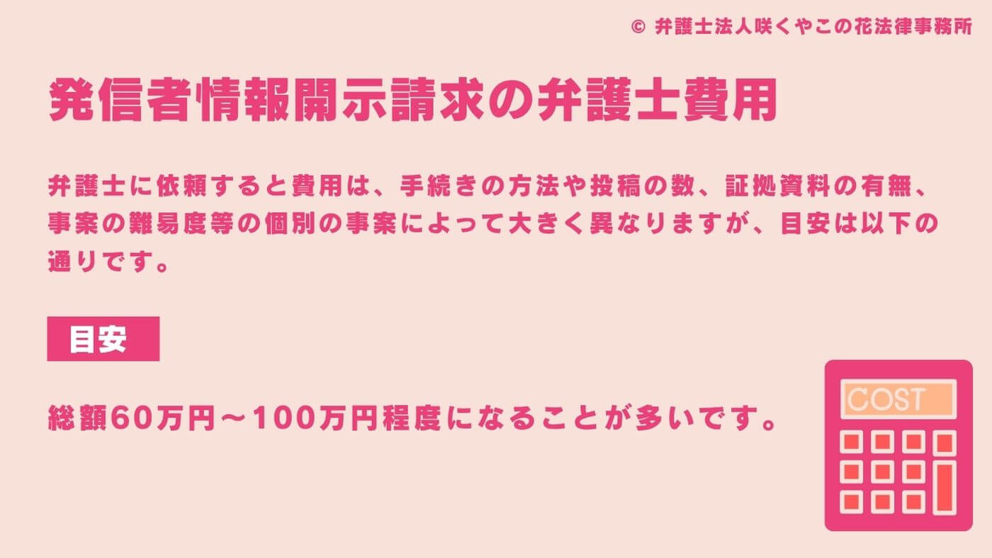 弁護士に依頼すると費用はいくらかかるのか？